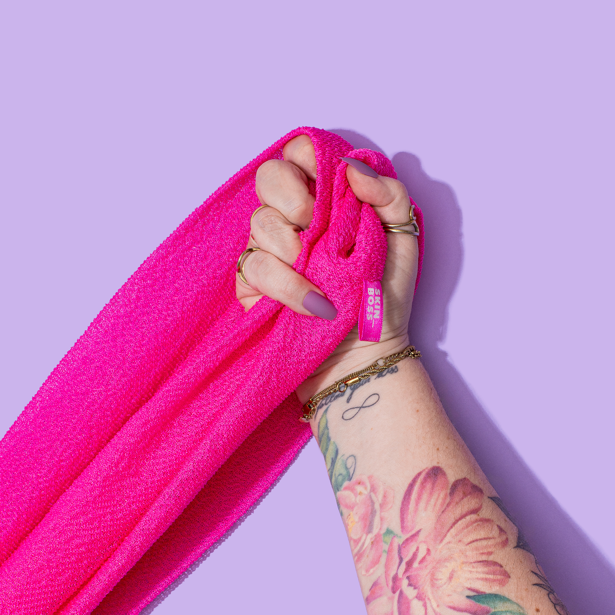 Exfoliating cloth for body breakouts